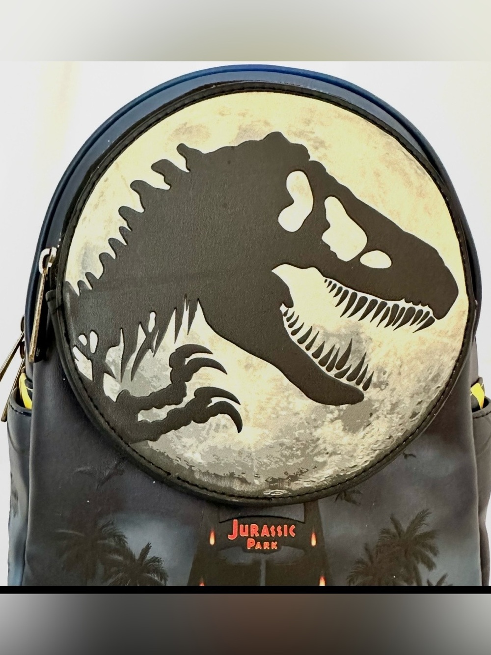 Loungefly Mini Backpack & Wallet Jurassic Park 30th Anniversary, Glow in dark
